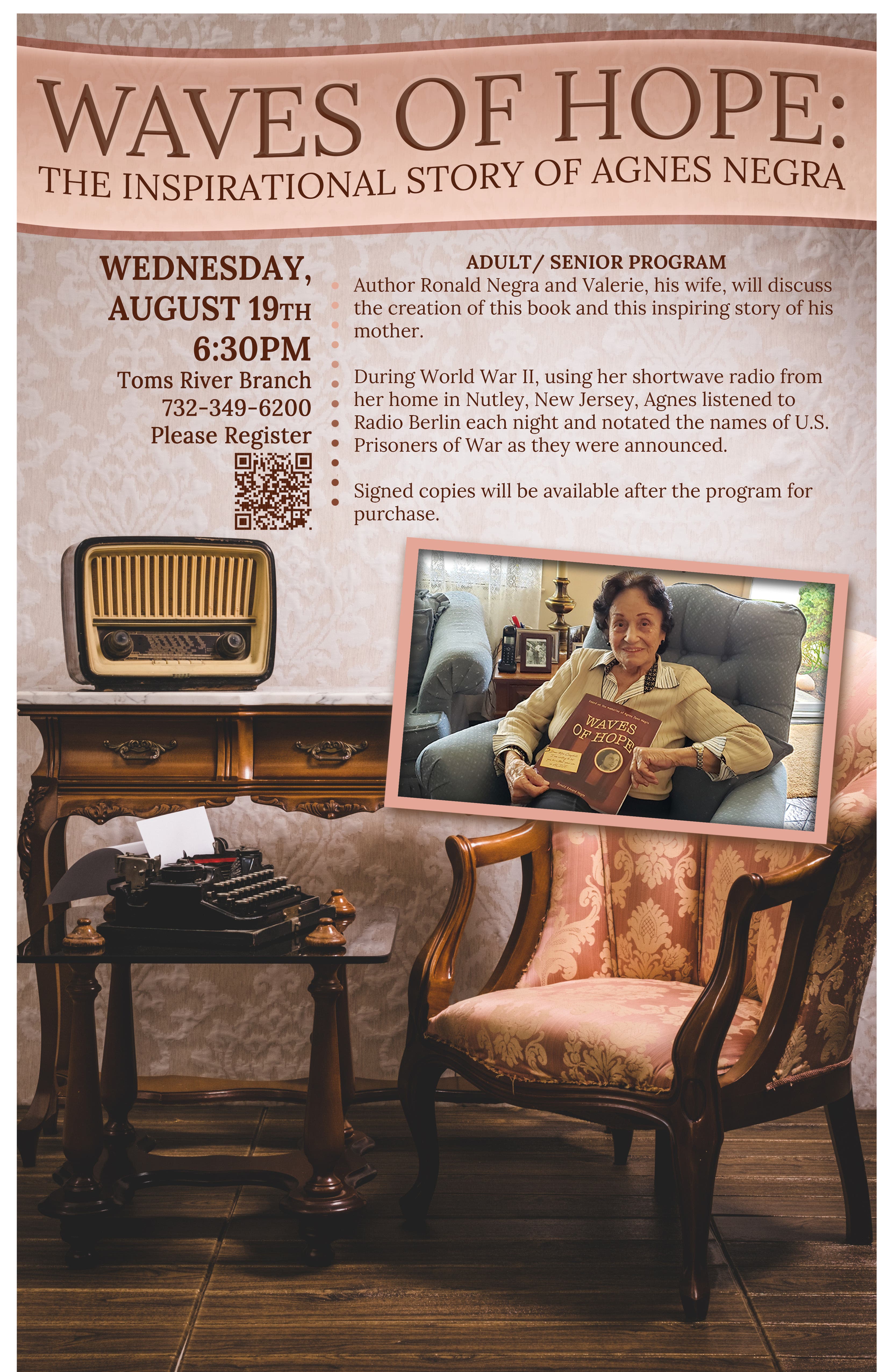 Waves of Hope: the Inspirational Story of Agnes Negra