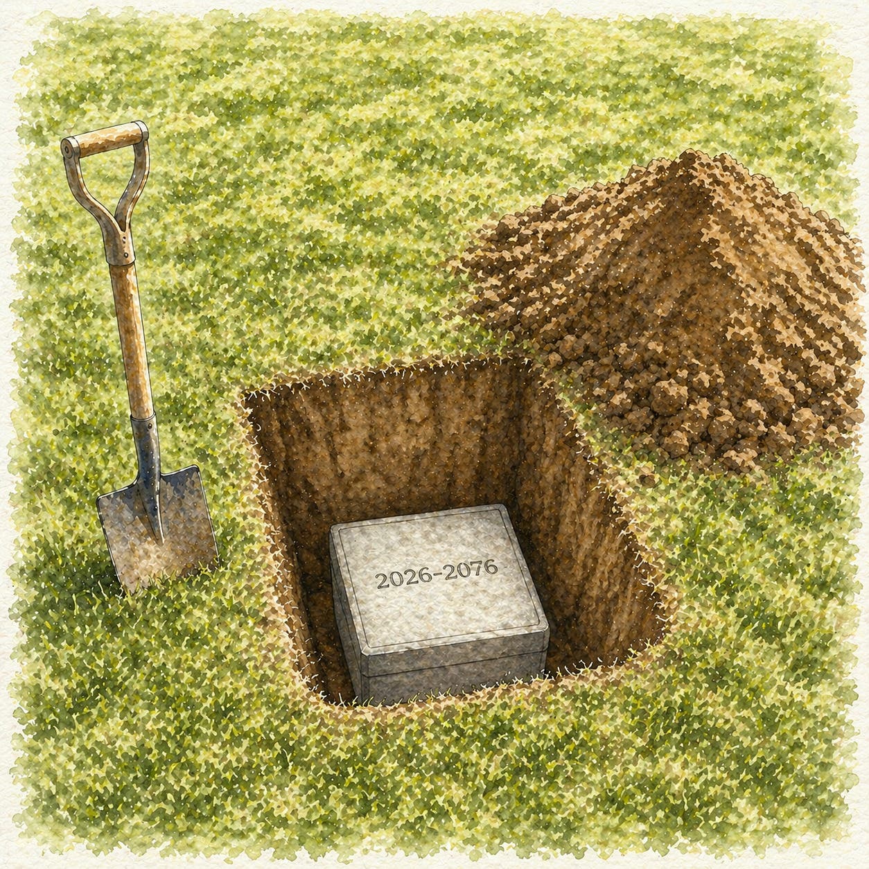 West Windsor Time Capsule Burial