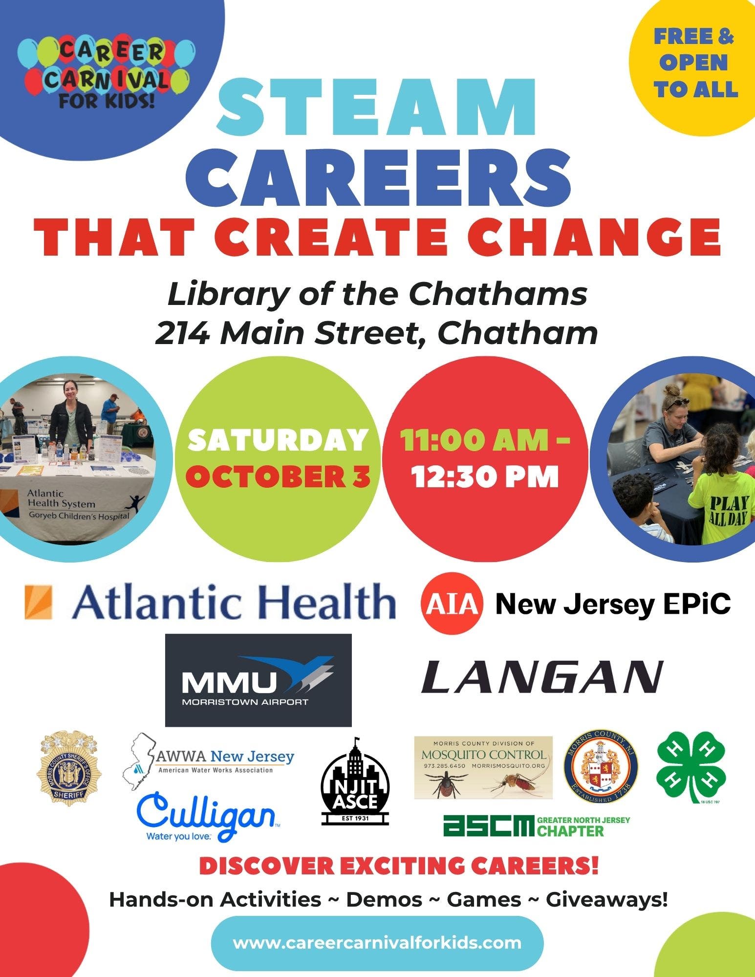 STEAM Careers That Create Change - Career Exploration Event