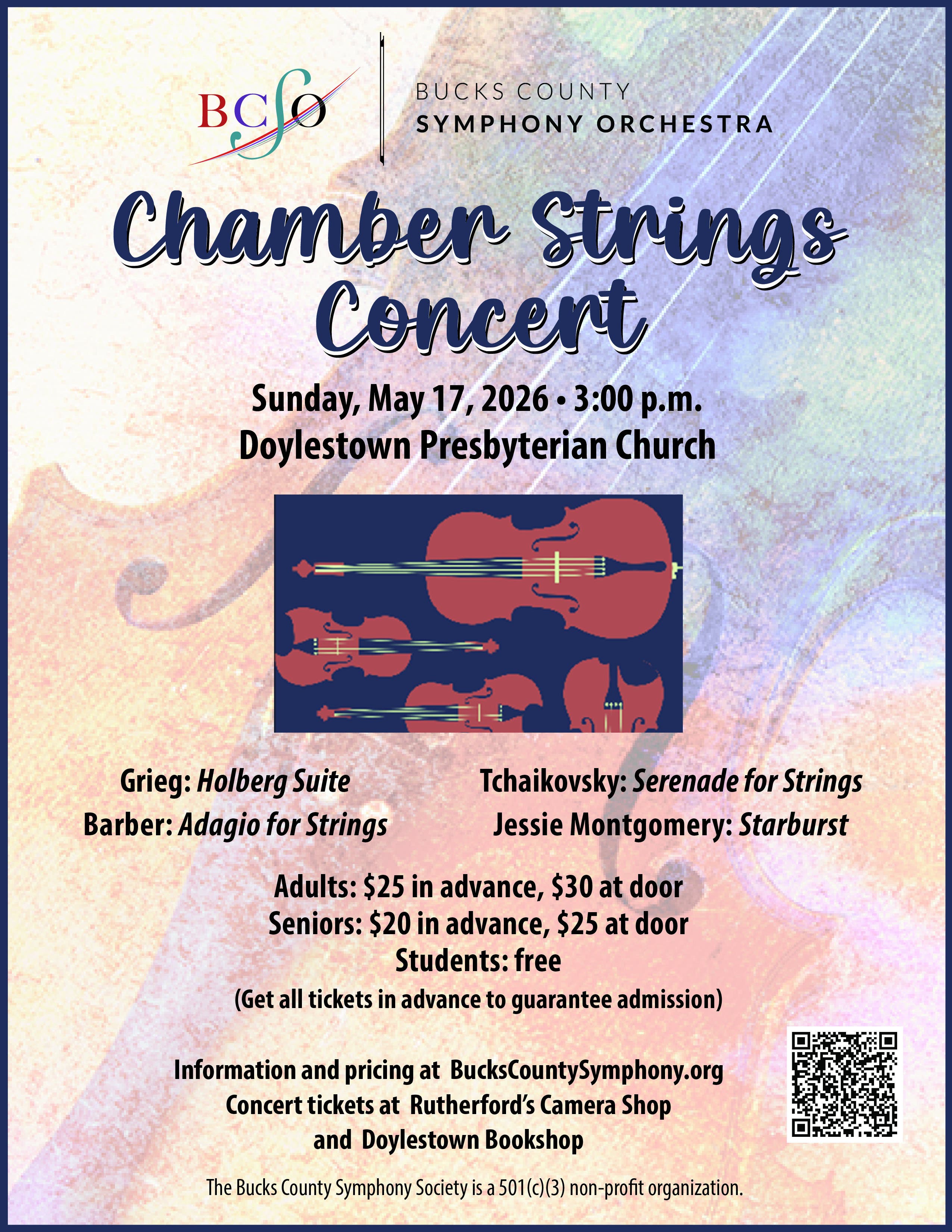 Bucks County Symphony Chamber Strings Concert