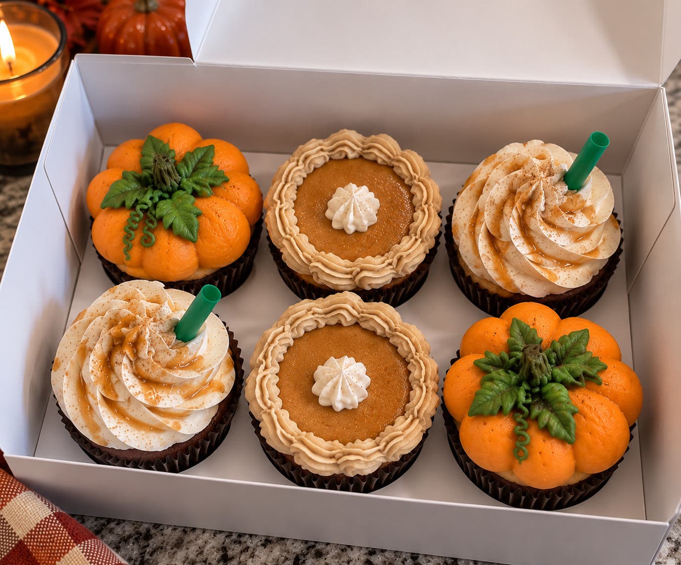 Thanksgiving Cupcake Decorating Class – Pumpkins & Mini Pies | Raritan, NJ by  Candyland Crafts
