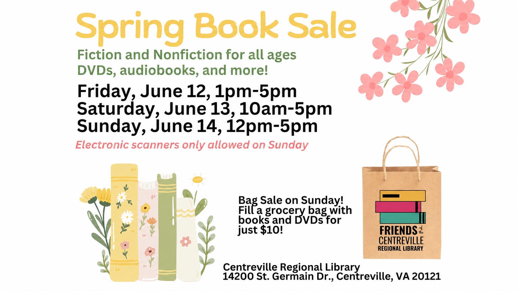 Spring Book Sale