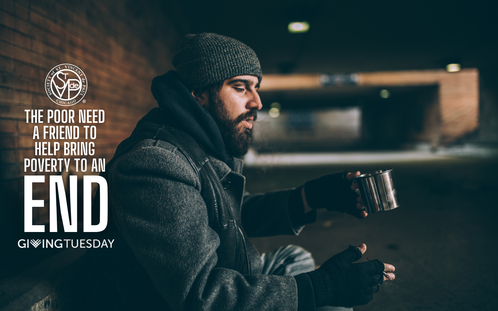Support the Society of St. Vincent de Paul this #GivingTuesday, November 28