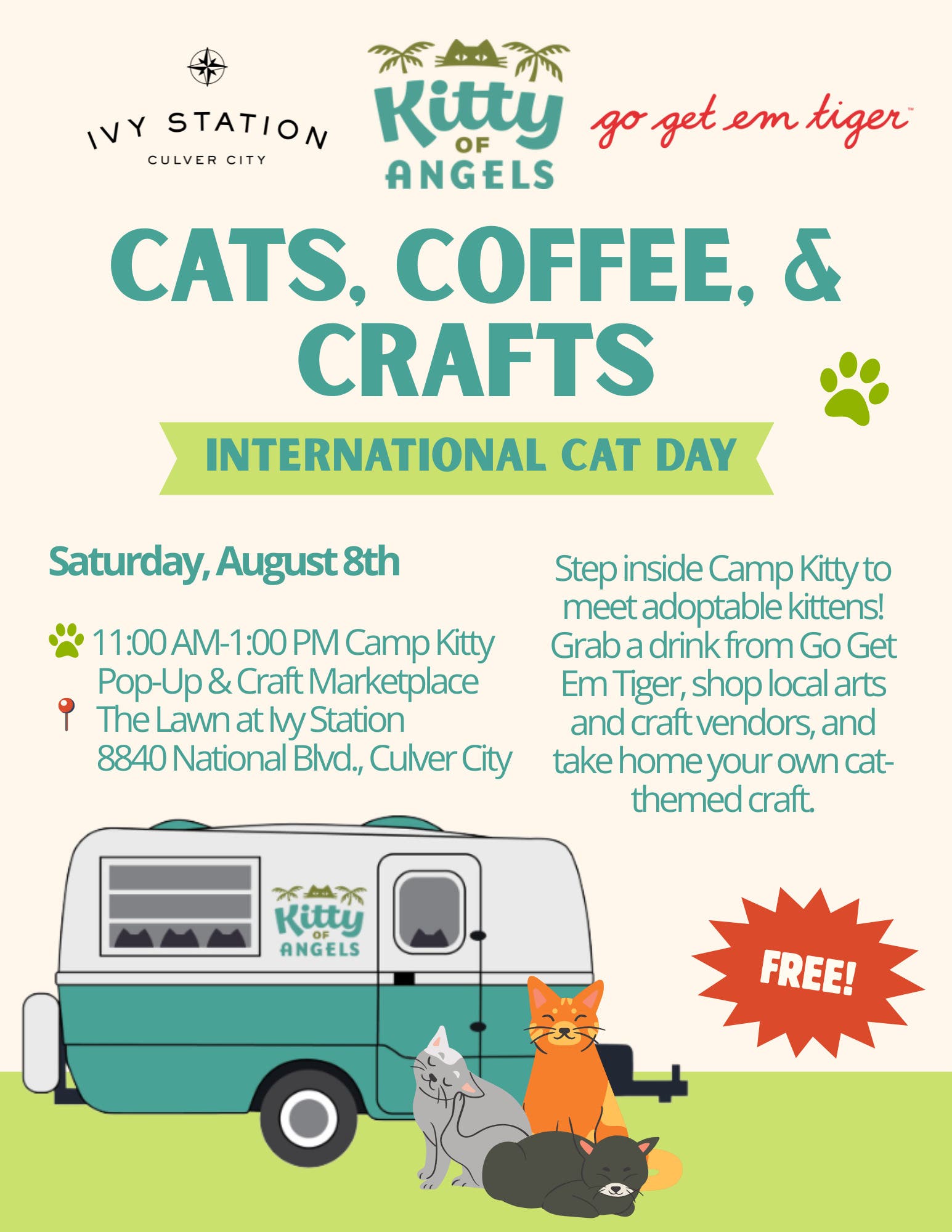 Cats, Coffee, & Crafts