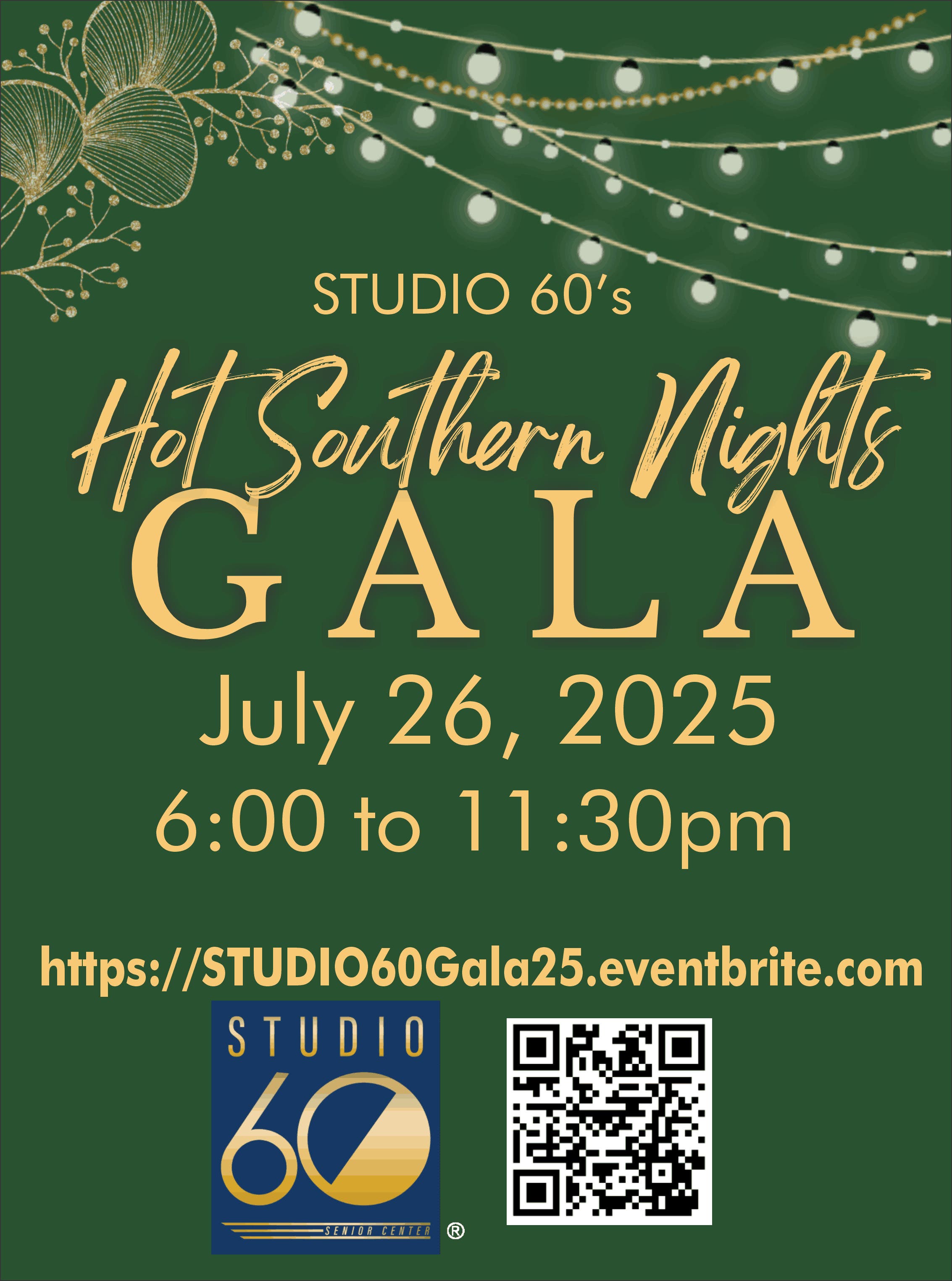 Hot Southern Nights Gala to benefit STUDIO 60