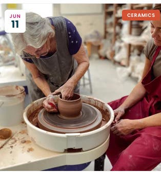 Pottery on the Wheel; All Levels with Deborah Donahower