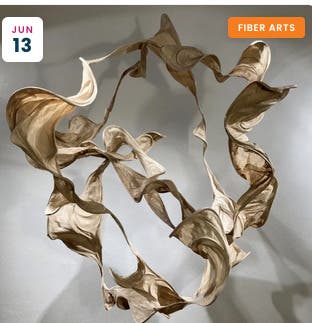 Transformative Paper: Sculptural Forms with High-Shrinkage PulpSaturday, June 13 – Sunday, June 14, 