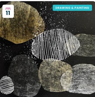 Tissue Paper Collage: Working with Value and Composition