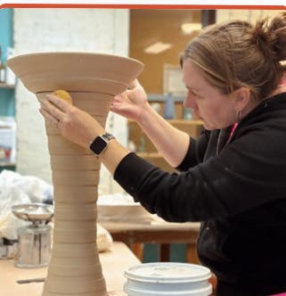 Pottery on the Wheel; Advanced