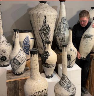 Visiting Artist Demo with Todd Barricklow: Slab Vessels and Sgraffito Demo