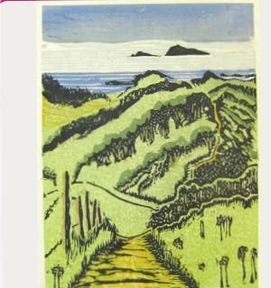 Introduction to Reduction Linocut