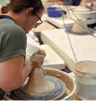 Pottery on the Wheel; All Levels