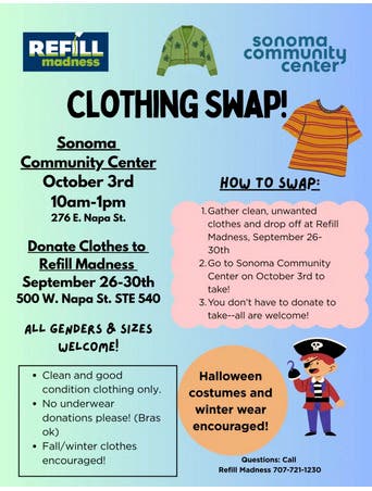 Fall Clothing Swap