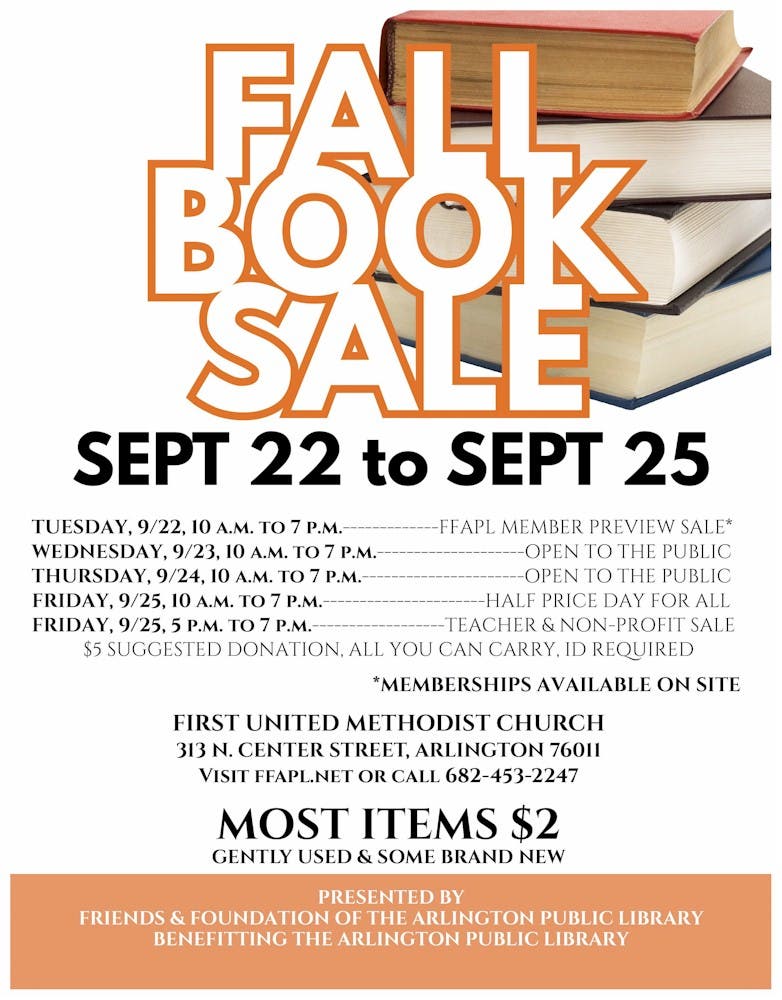 FFAPL's 2026 Fall Book Sale