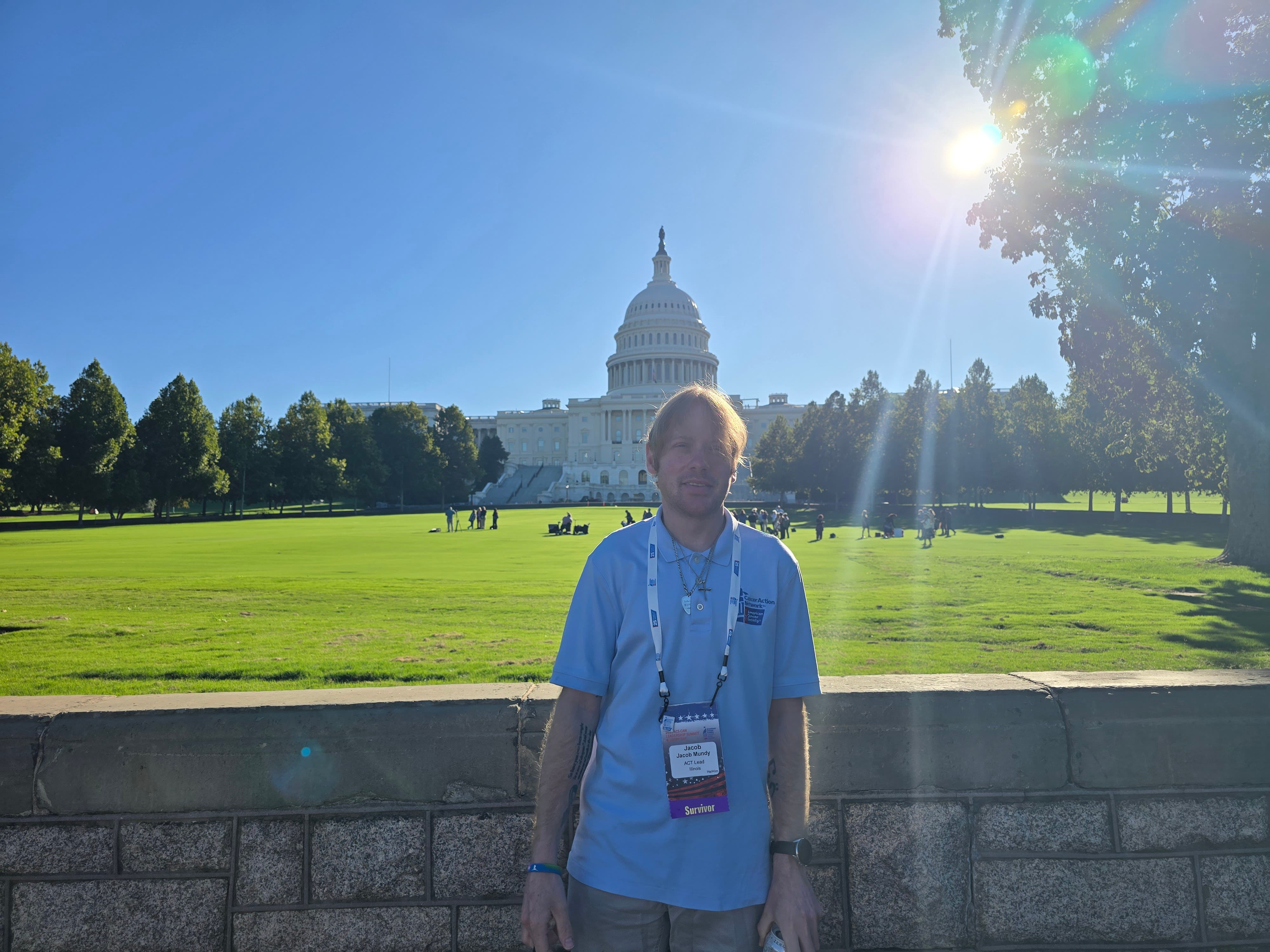 Cancer Survivor Traveled to Nation’s Capital to Urge Congress to Make Cancer a National Priority
