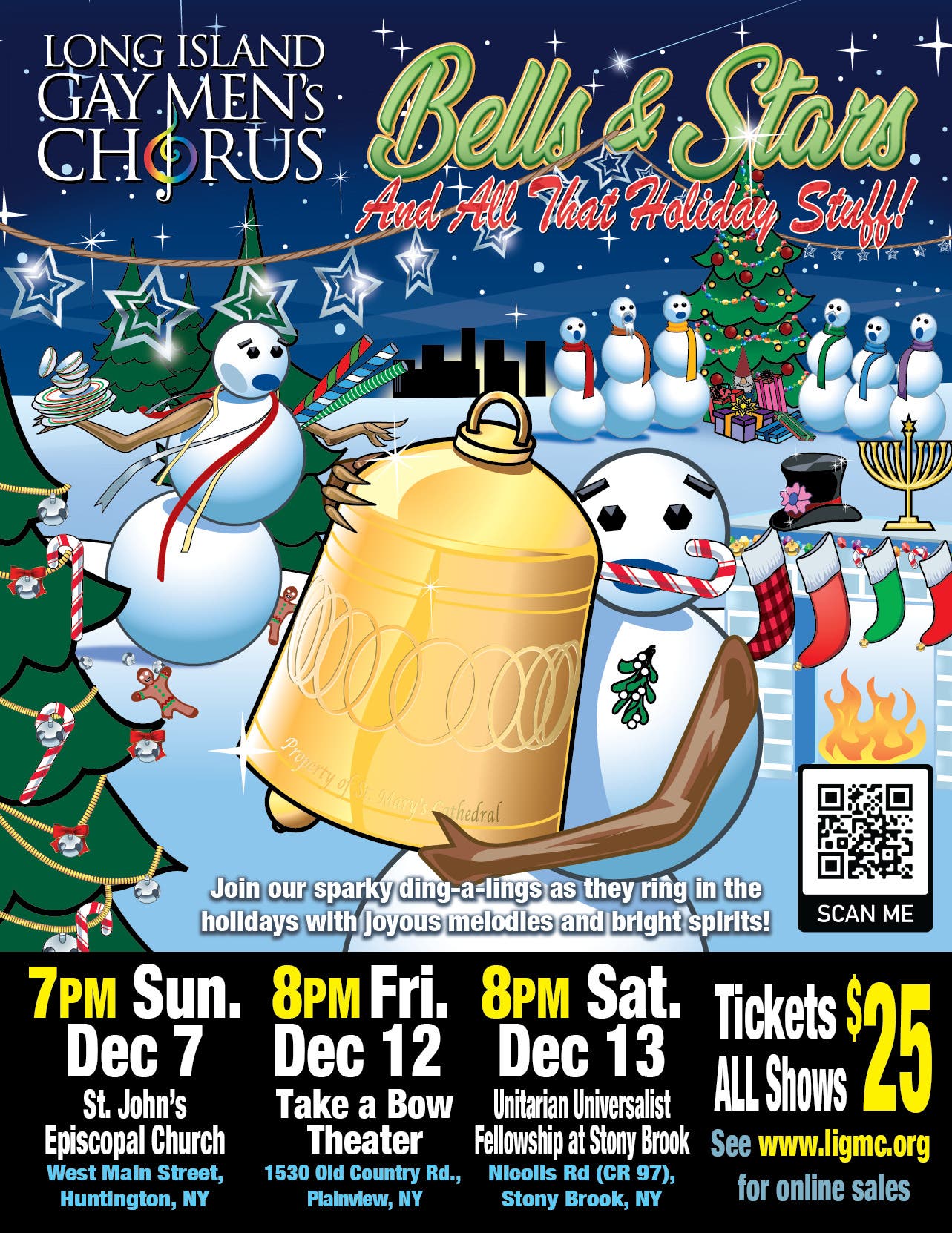 LIGMC - Huntington "Bells & Stars And All That Holiday Stuff!" Concert