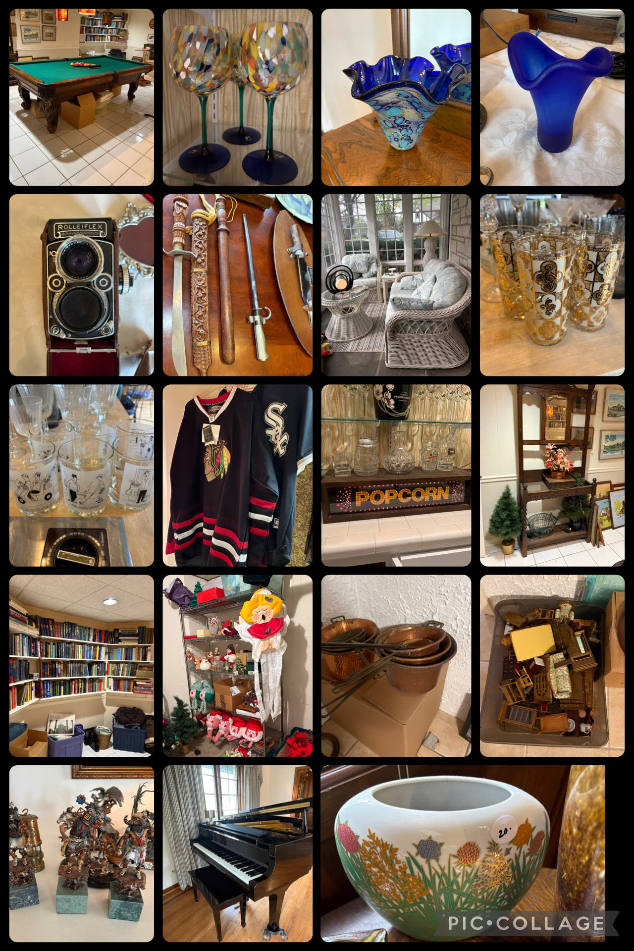 We Do Estate Sales full house of treasures Highwood Sale 