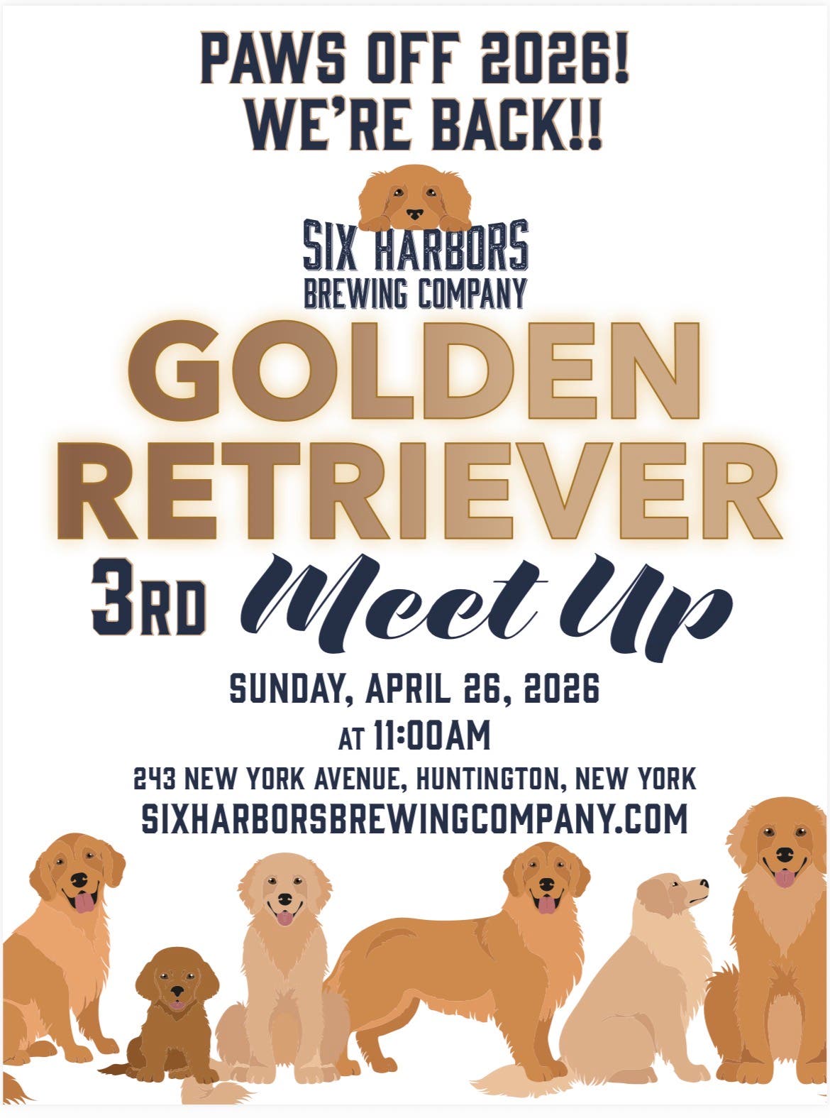Golden Retriever Meet-Up!