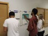 Students in Mrs. McArthur's drawing class learned about color/sound synesthesia during their first week back at school. 