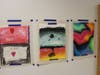 Students in Mrs. McArthur's drawing class learned about color/sound synesthesia during their first week back at school. 