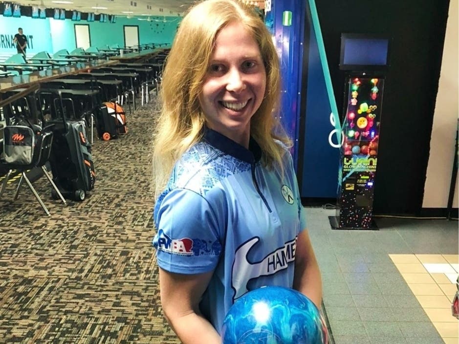 Maggie Suchoski, an Evergreen Park Community High School alum and teacher at her alma mater, has bowled six 300 games and six 800+ series'. 