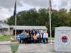 During the Freedoms Foundation at Valley Forge tour of Gettysburg, the AMVETS National Ladies Auxiliary, National President Joan Sirek, and AMVETS National Headquarters' National Commander Greg Heun visited Fairfield AMVETS post 172.