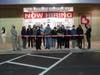 Burlington Staff (L to R): including Burlington Operations Manager Rob Geach, Morse Principal Stephanie Zendler, Burlington Store manager Elsa Alba, Troy School District Superintendent Dr. Rich Machesky, and State House Representative (District 41) Padma 