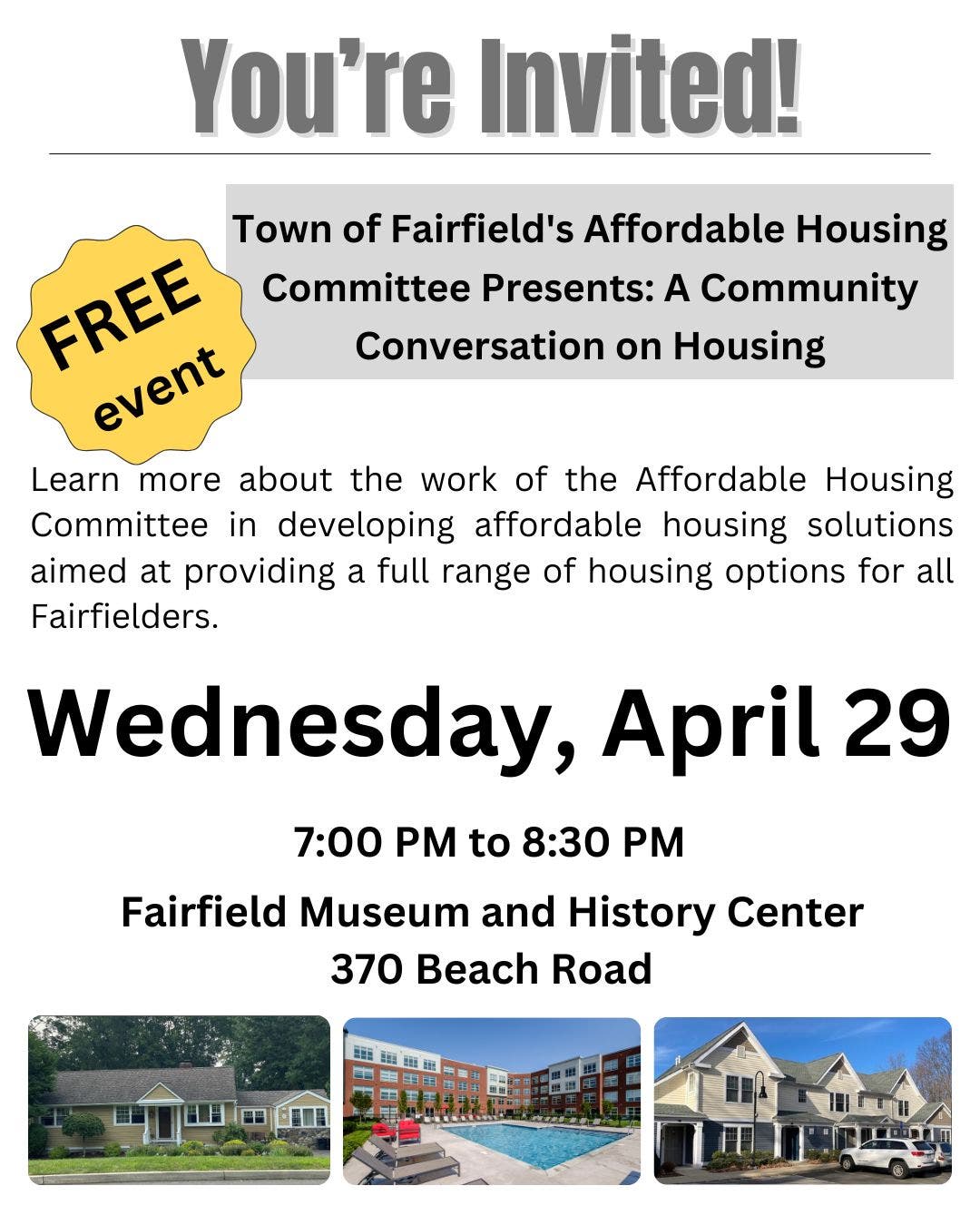 Community Conversation on Housing