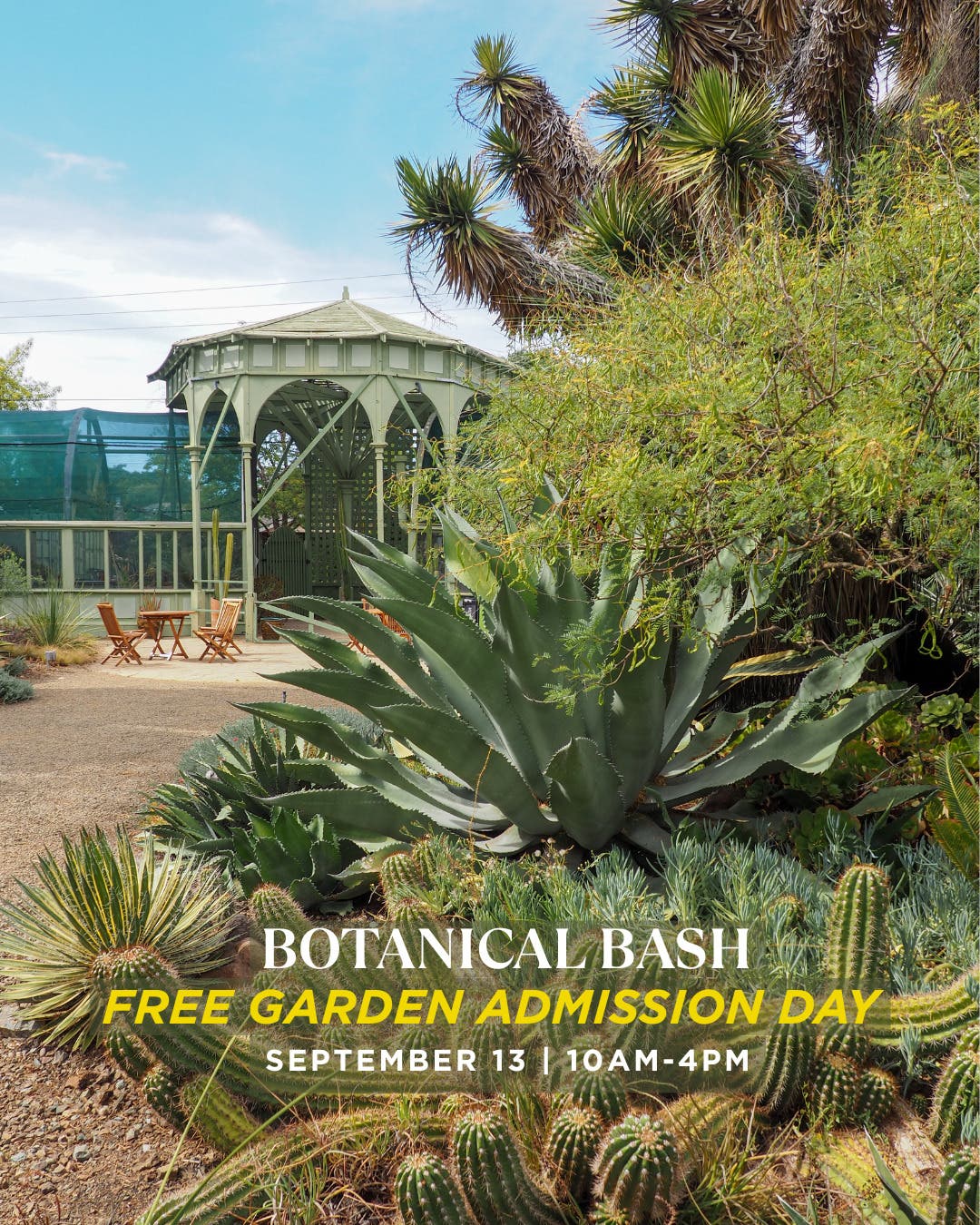 Botanical Bash - FREE Garden Admission Day at The Ruth Bancroft Garden 