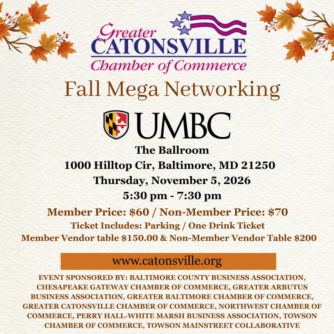 Fall Mega Networking Event at UMBC