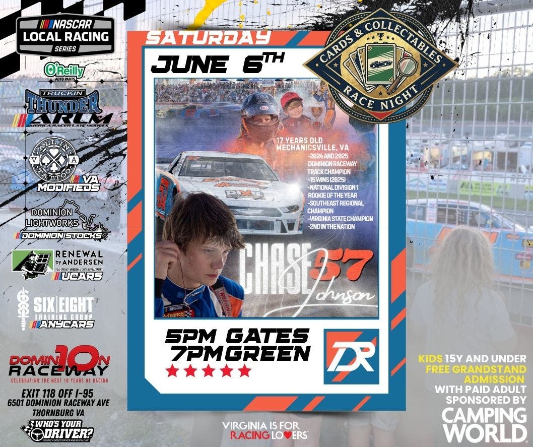 Cards & Collectibles Night at the Races
