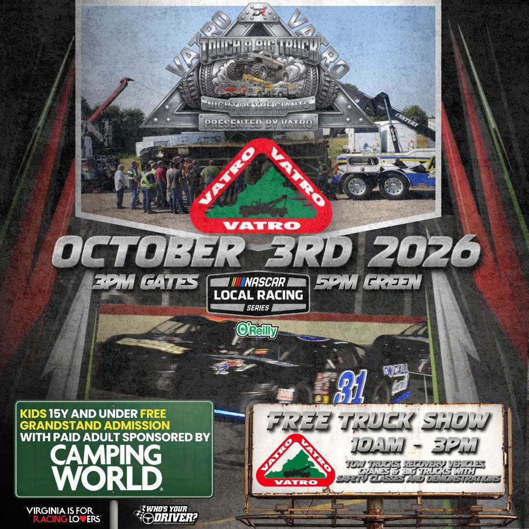 Touch a Truck Night at The Races