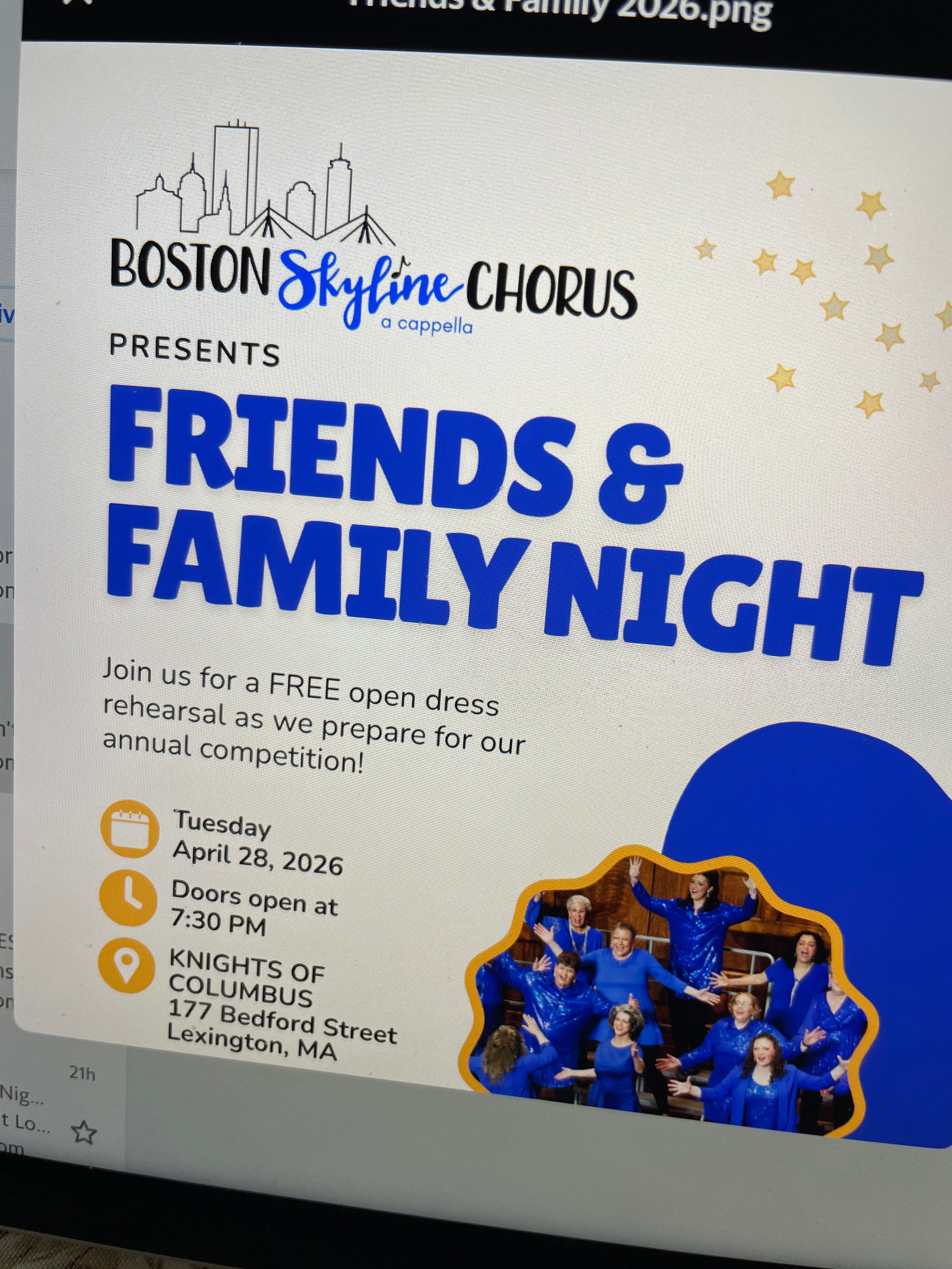 Friends and Family Night