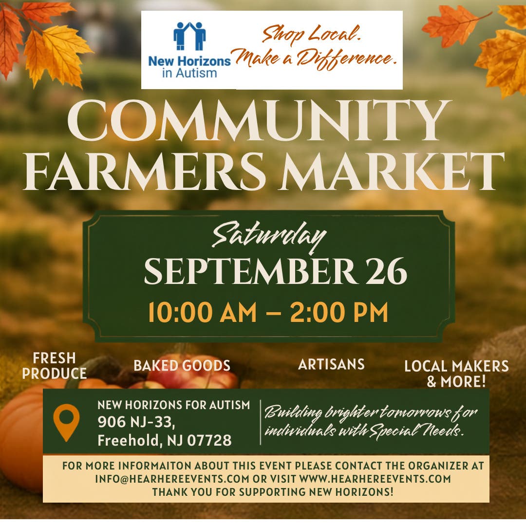 🍂 Community Farmers Market Coming To Freehold! 🍂