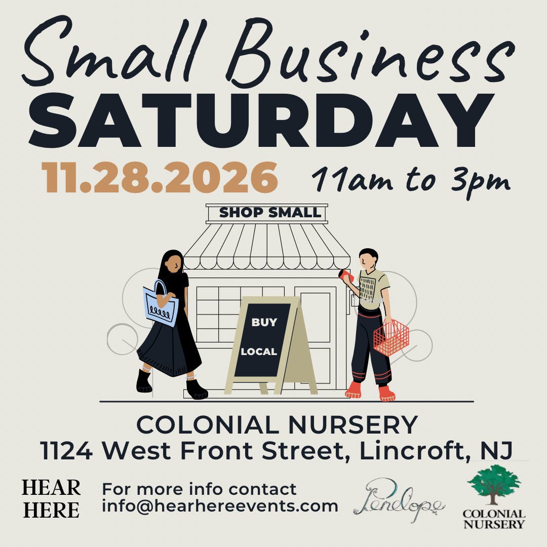 Small Business Saturday Is Coming!