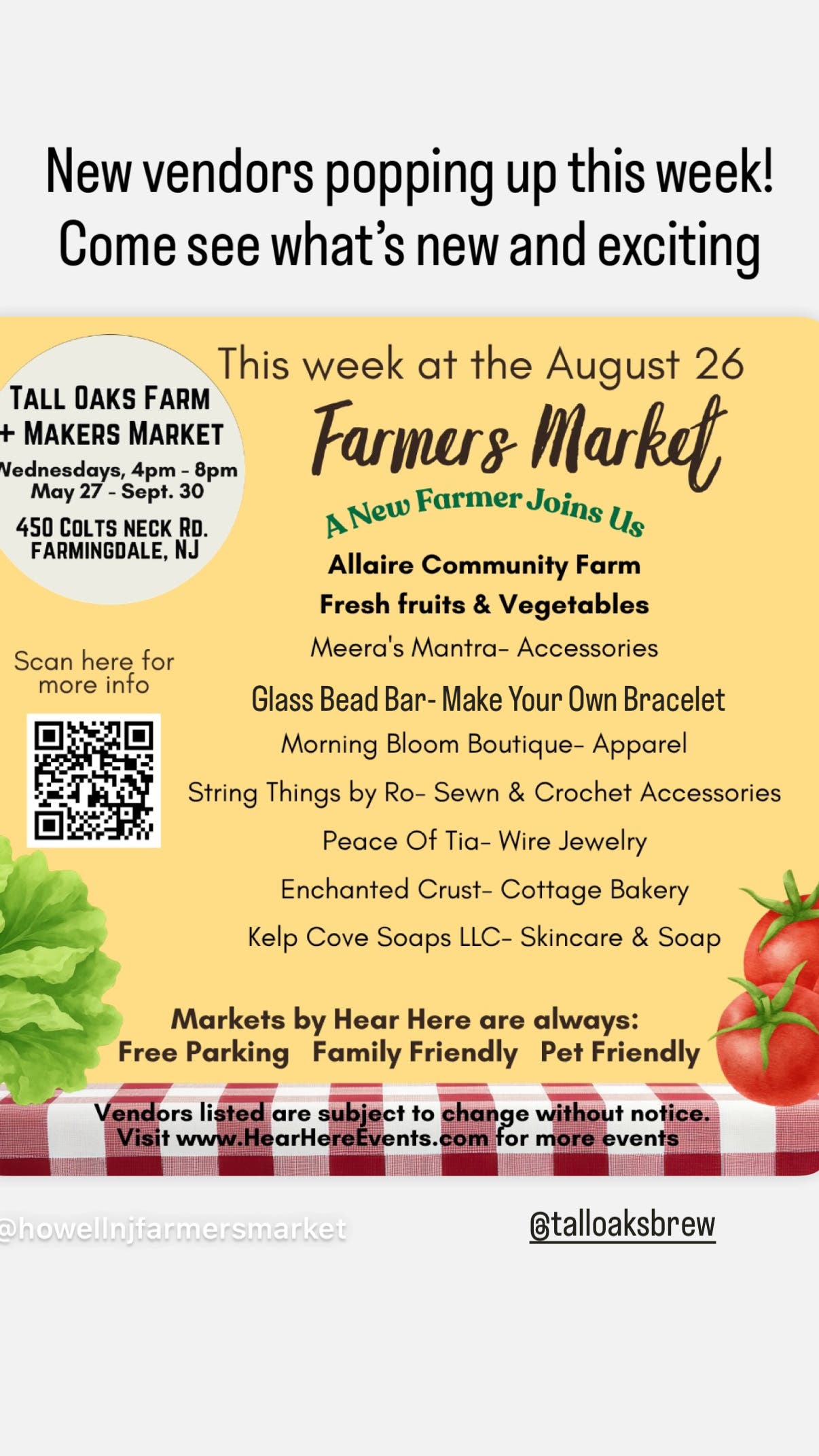 Tall Oaks Farm + Makers Market