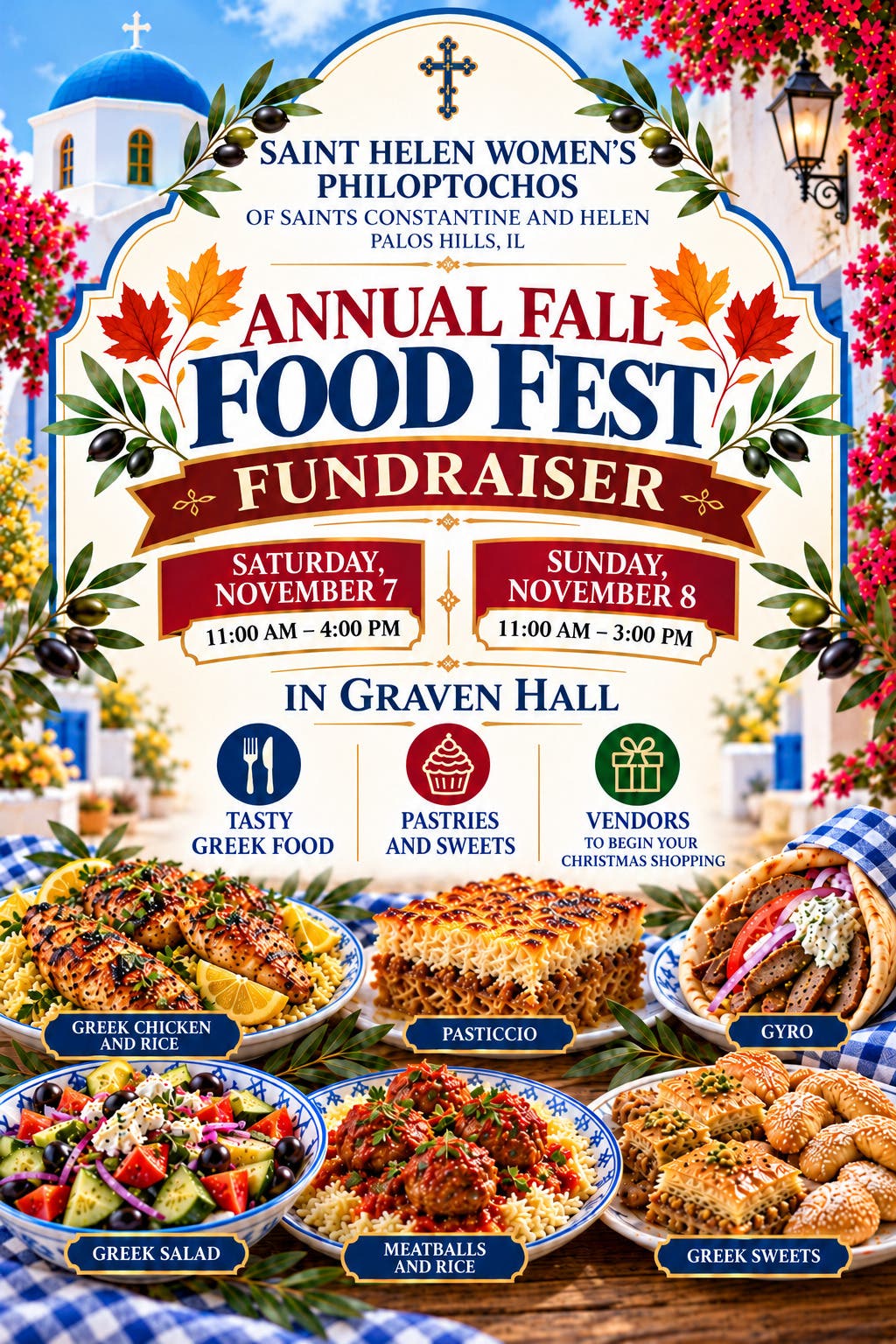 Annual Fall GREEK Food Fest Fundraiser