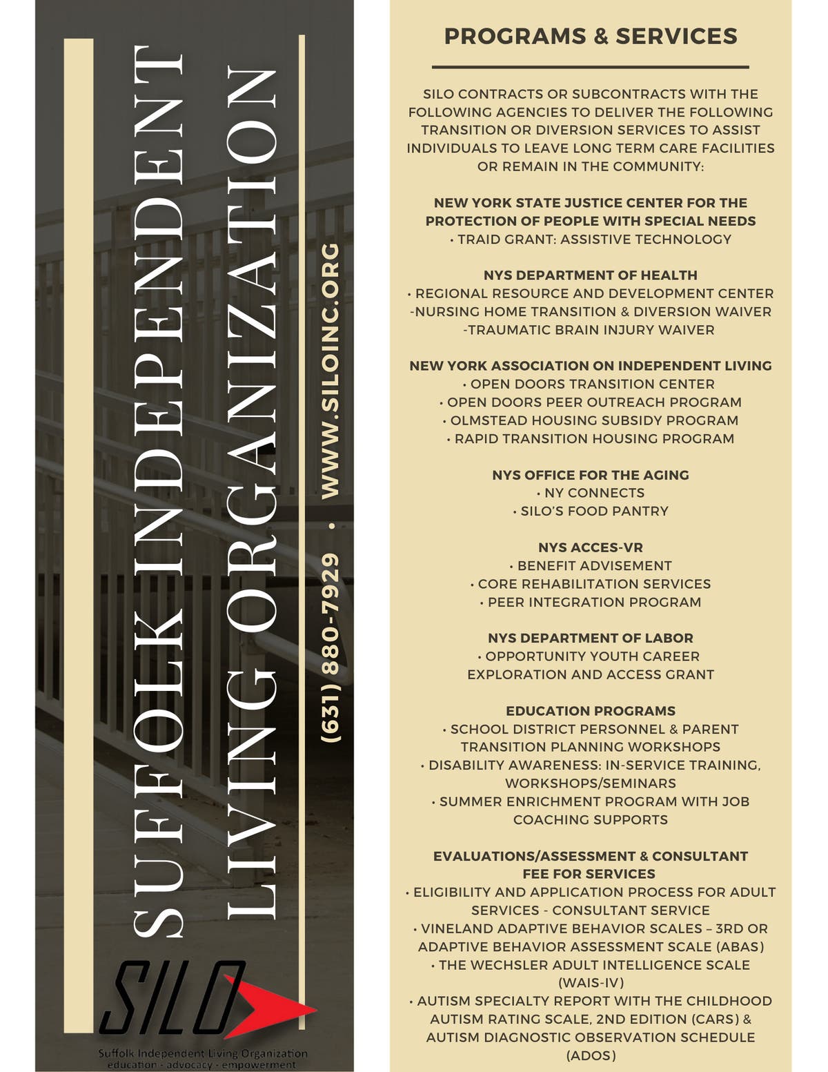 Suffolk Independent Living Organization (SILO)