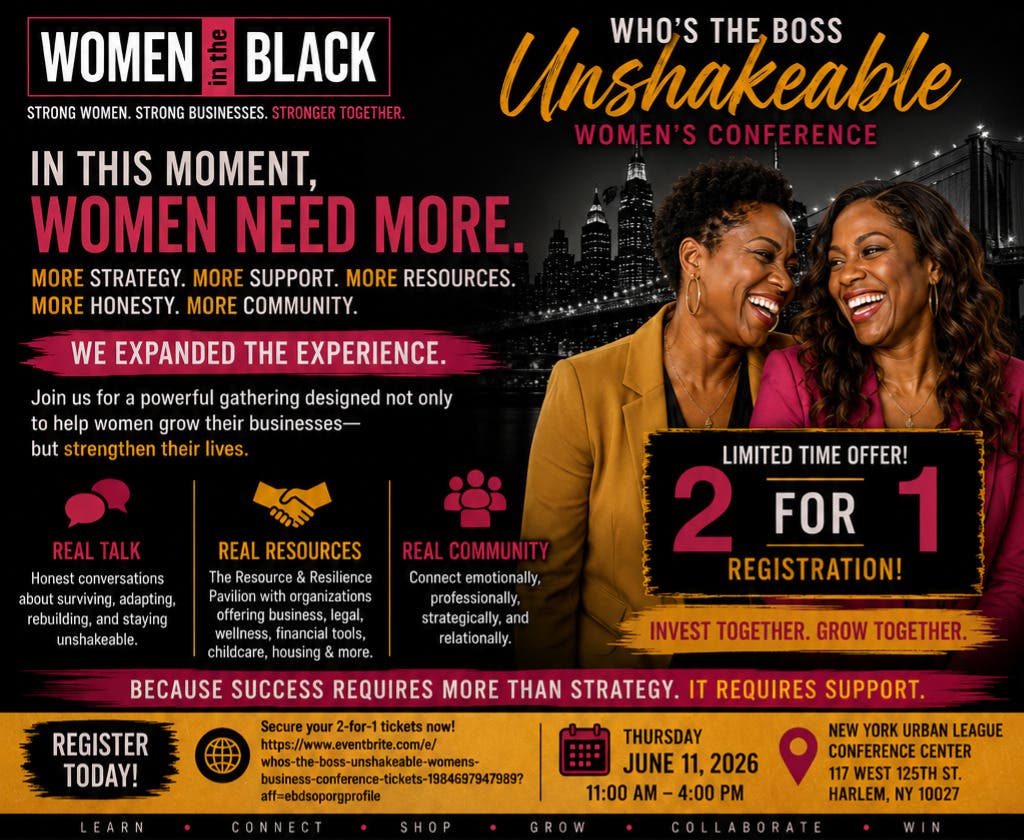 Women In The Black Women's Business Conference