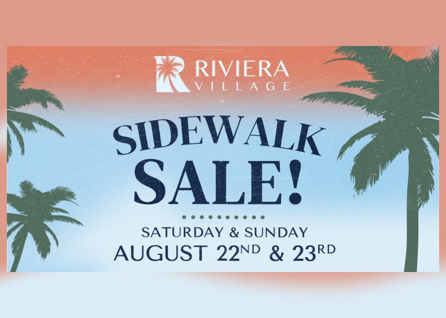 2026 Riviera Village Sidewalk Sale