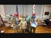 The Caissie family celebrates Bodie Caissie earning Eagle.