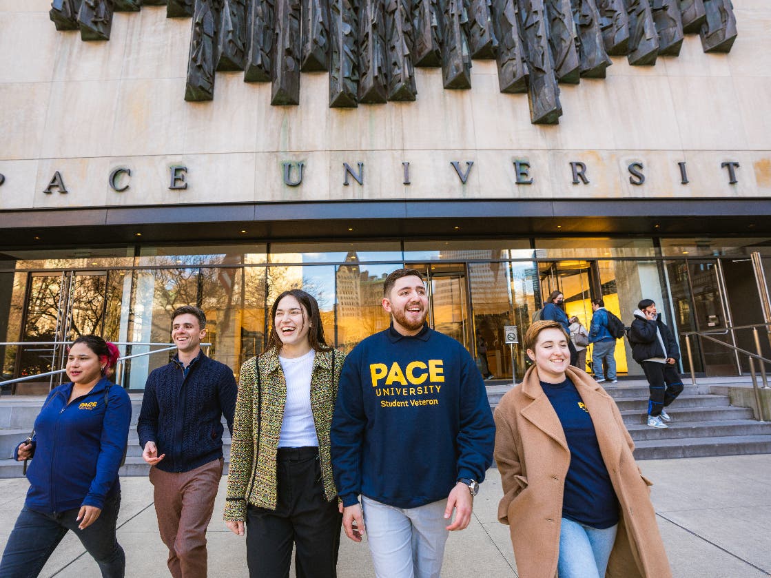 Student veterans at Pace University’s New York City campus