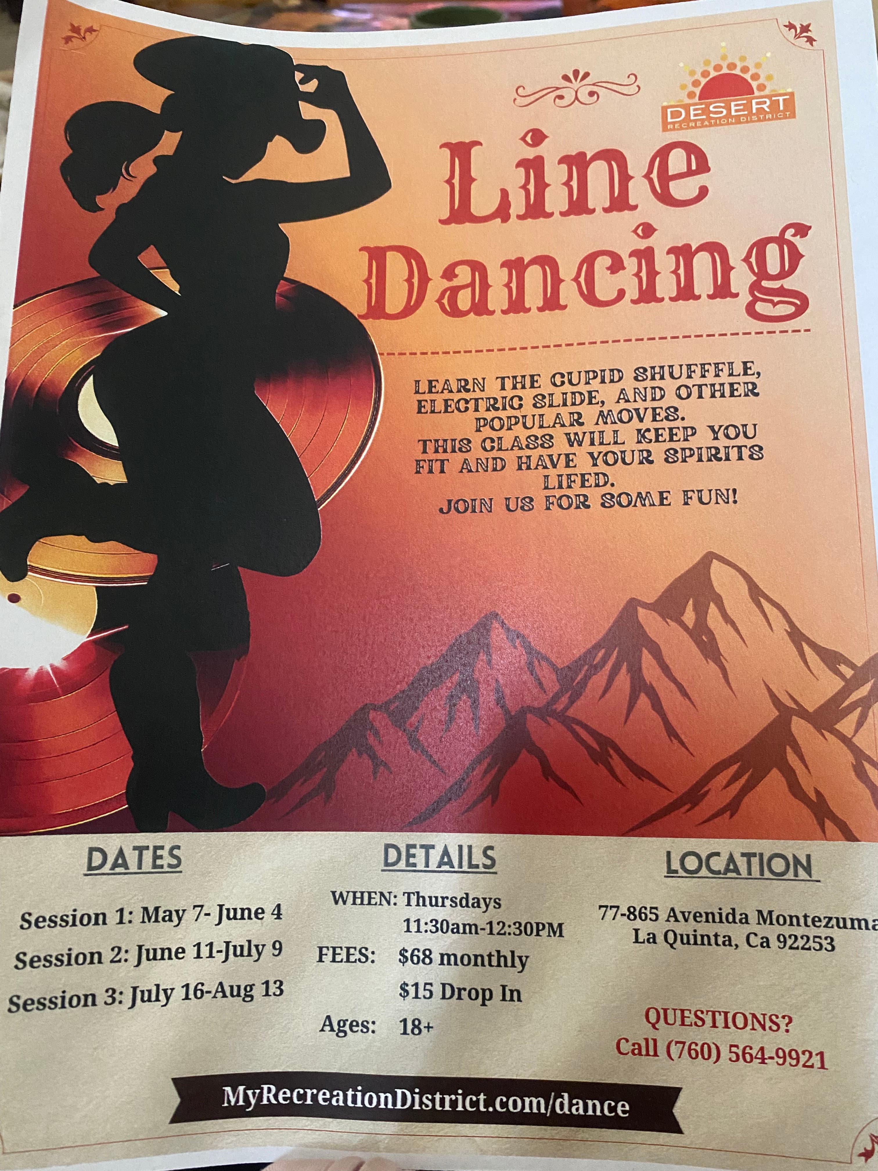 Line Dancing Lessons