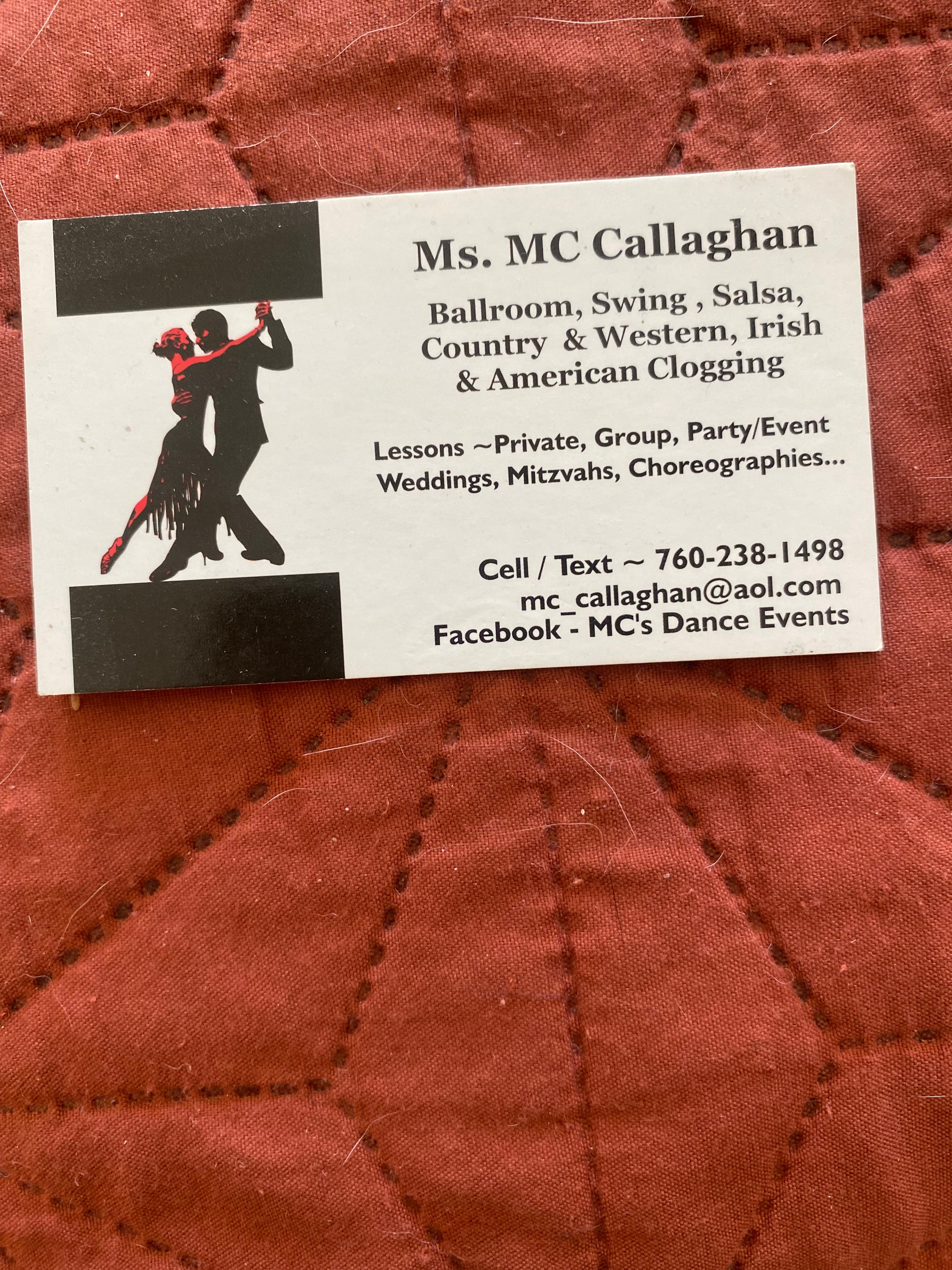 Dance Instructor available.  Ballroom.  Swing.  Salsa.  Line Dancing.  Western& more ! 