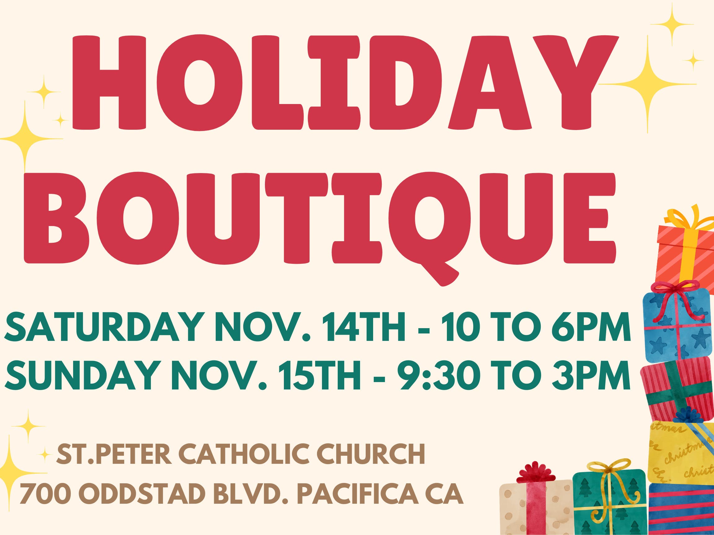 St. Peters Holiday Boutique