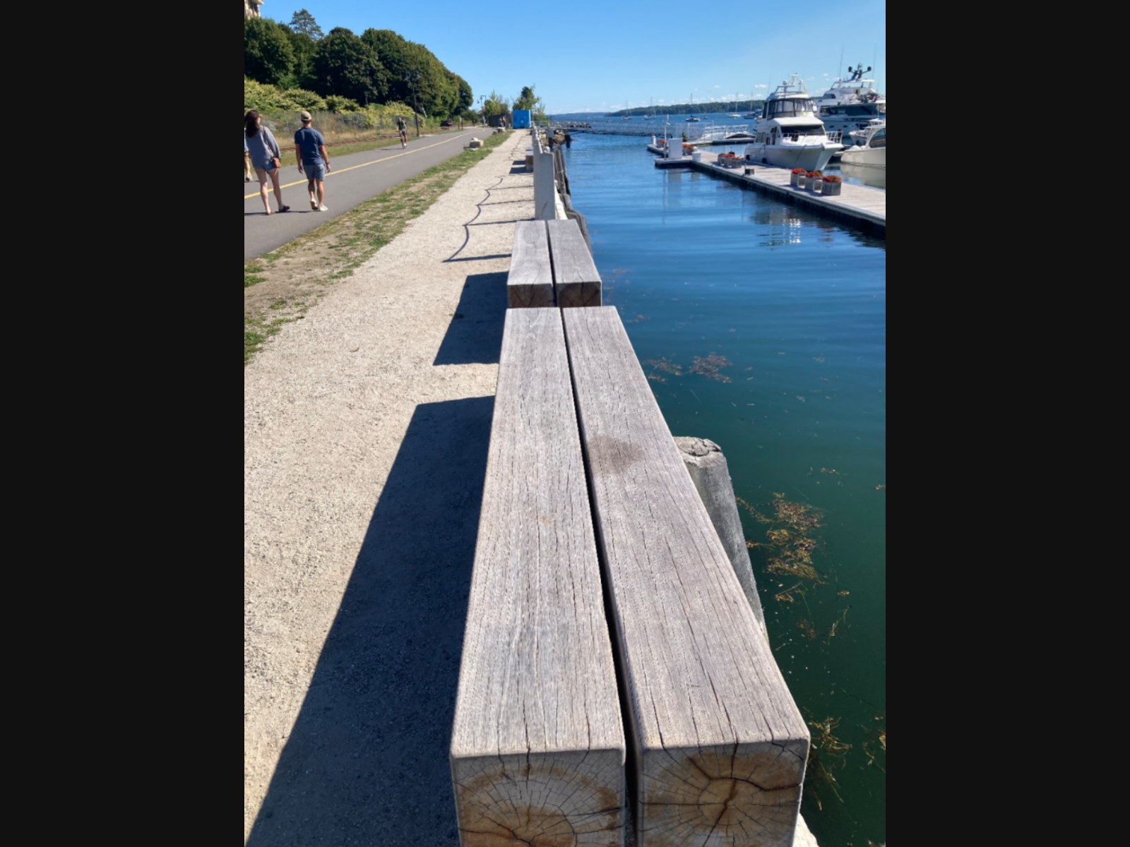 Government workers installed Maine beach benches facing the wrong way