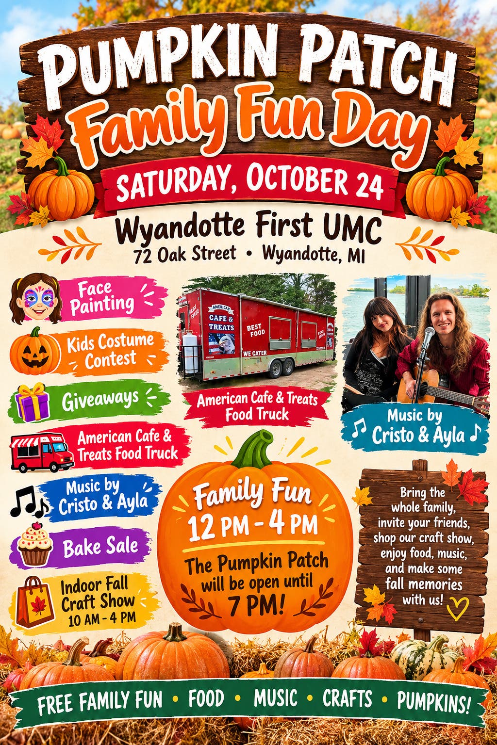 Pumpkin Patch Family Fun Day & Craft Show