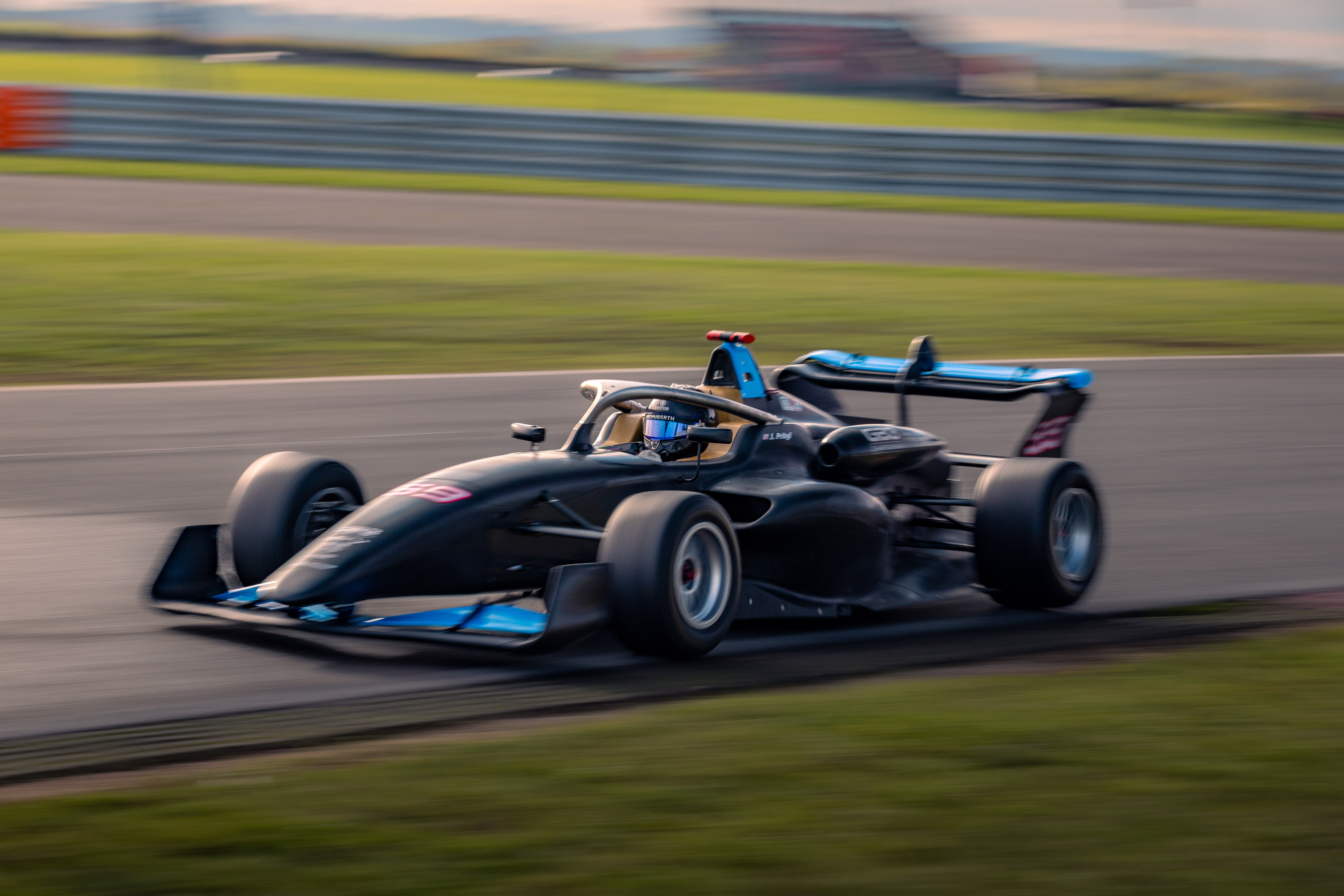 Jason in the GB3 Car at Snetterton