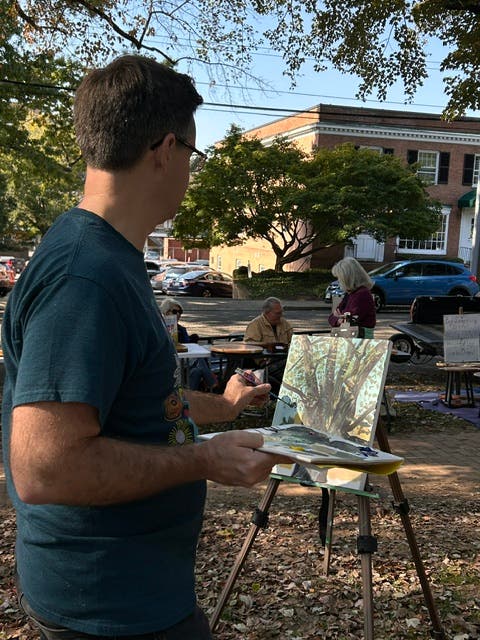 Falls Church Arts Plein Air Festival Wraps Up with Competition, Quick Draw Content, and Awards