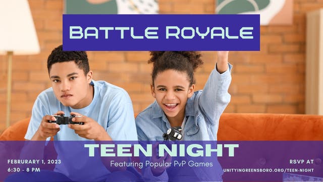 Feb 1 Battle Royale Teen Night Greensboro NC Patch